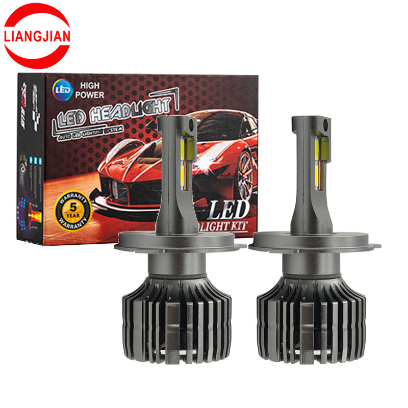 Automotive Lights 120W 38000lm Headlamp Canbus H4 LED Headlight Bulb for Car