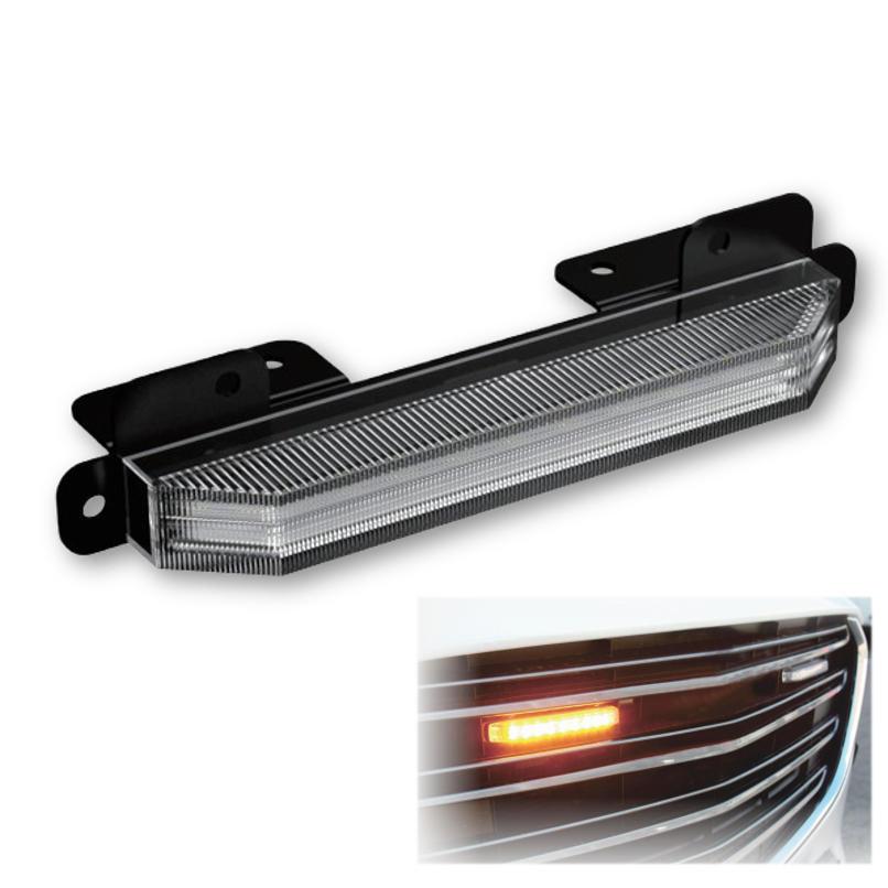 5.5 Inch LED Grille Flasher Warning Light R65 R10 IP65 Strobe Light for Truck Trailer Heavy-Duty