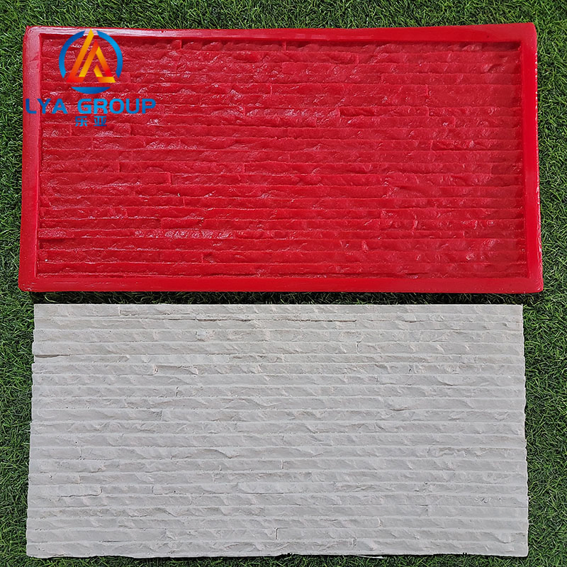 Free Sample New Style Flexible Soft Stone Travertine Tile Mold for Exterior Wall