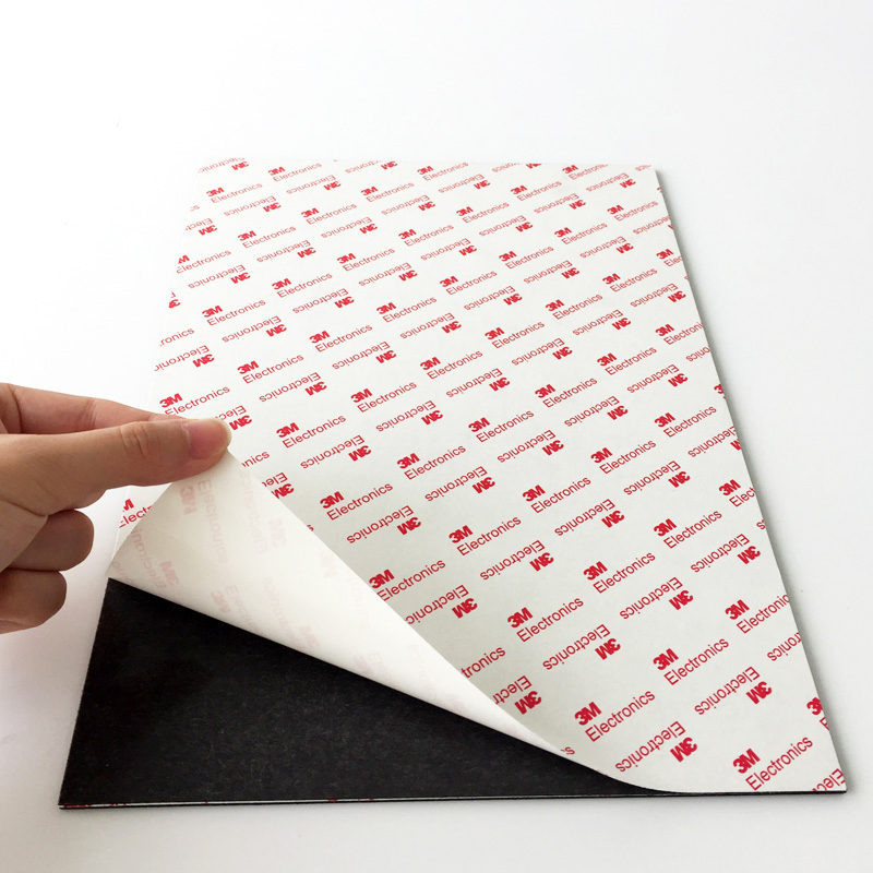 High Temperature Flexible Soft Plain Printable A3 A4 Magnetic Rubber Magnet Sheet Adhesive