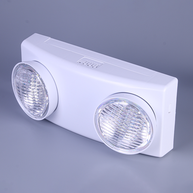 AC 85-265V Rechargeable Emergency Lamp Automatic Dual Head LED Emergency Light
