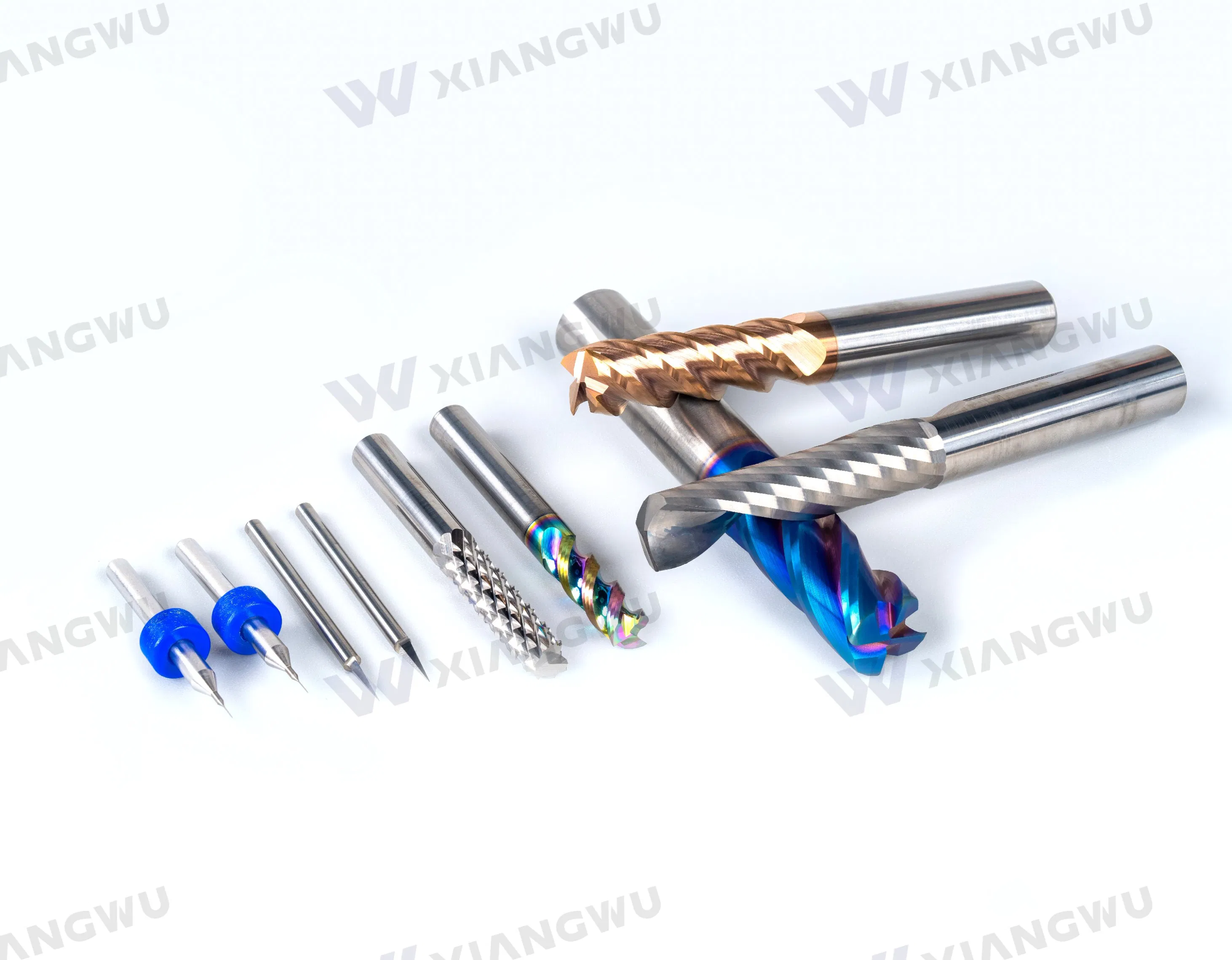 Solid Carbide Roughing End Mills with High Material Removal Rate