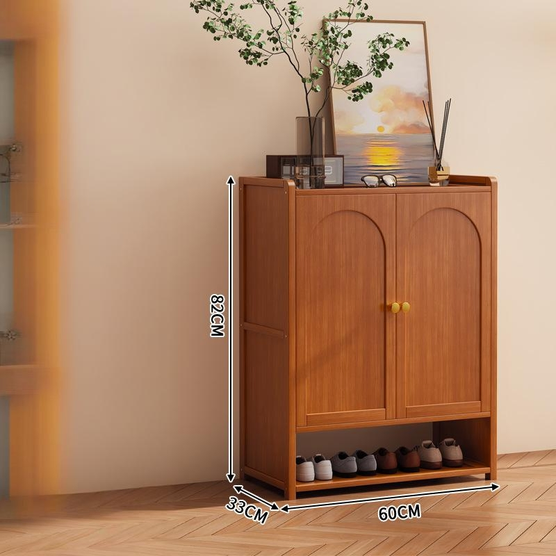 New Storage Shoe Cabinet and Shoe Rack 2 Doors 6 Layers 60*33*28cm