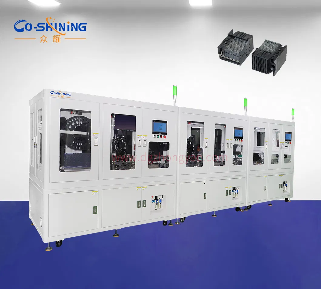 High-Speed Backplane Connector Assembly Equipment with Testing Device