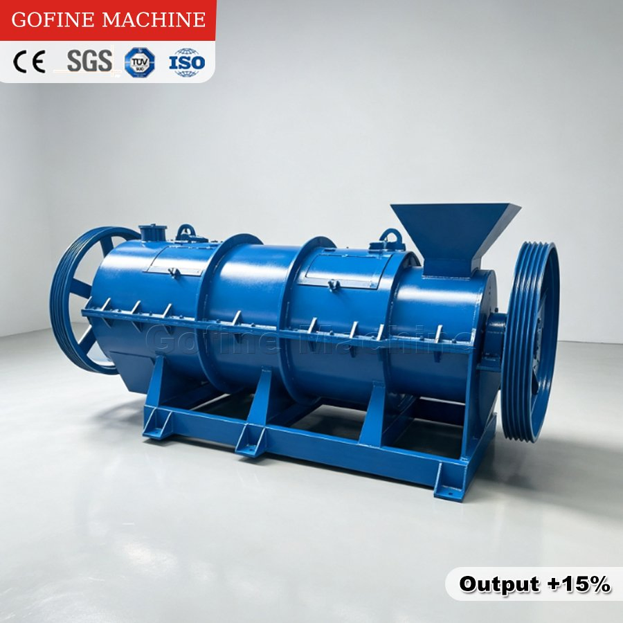 Tooth Agitator Granulator for Compost & Animal Manure Pelletizing