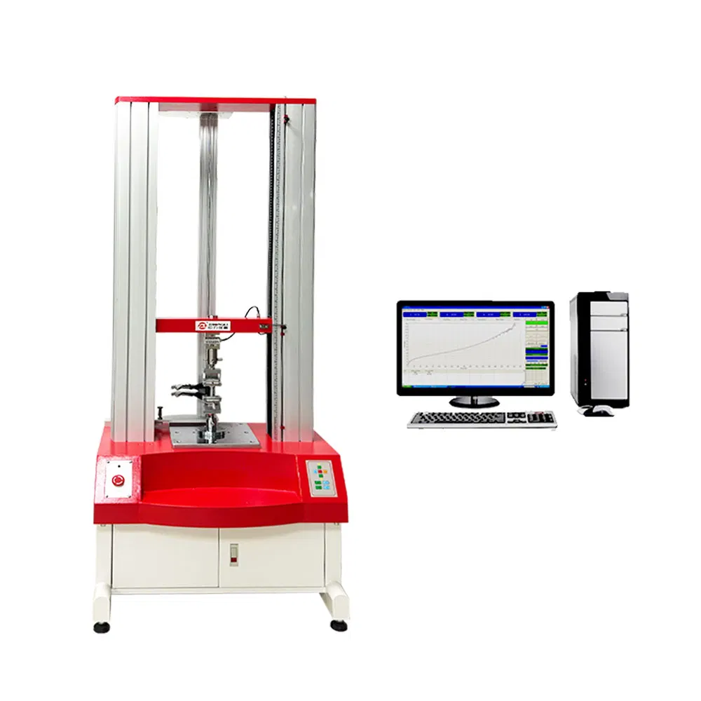 1kN 2kN 5kN ASTM D638 ISO 527 Electronic Plastic Tensile Strength Tester Universal Tensile Testing Machine with Large Deformation Utm