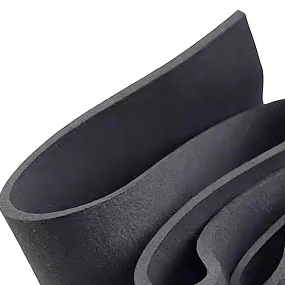 Durable, Flexible Resilient EPDM Rubber Foam Sheet for Temperature-50°C to +150°C