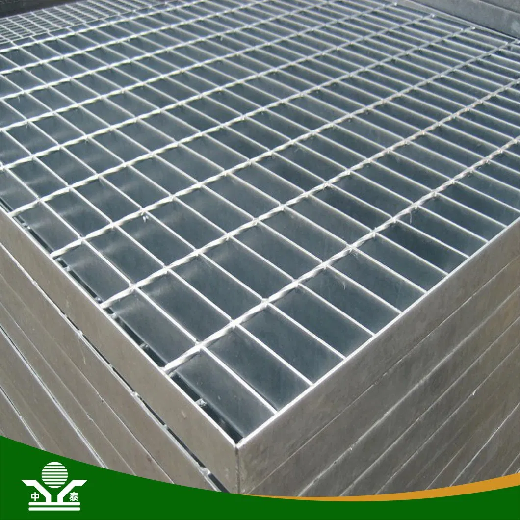 Zhongtai 1/2" Bearing Bar Thickness 2– 1/2" X 5/16" China Stainless Steel Water Grates Suppliers Hdsgw19-14 Steel Grid Grating Used for Fountain Panel