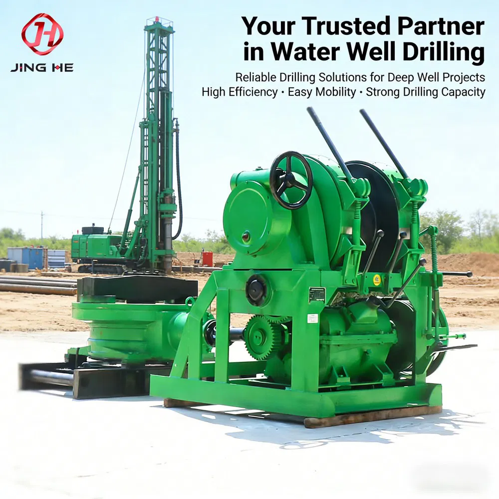 Stable Performance and High Efficiency Durable Drill Equipment Rotary Table Water Well Drilling Rig
