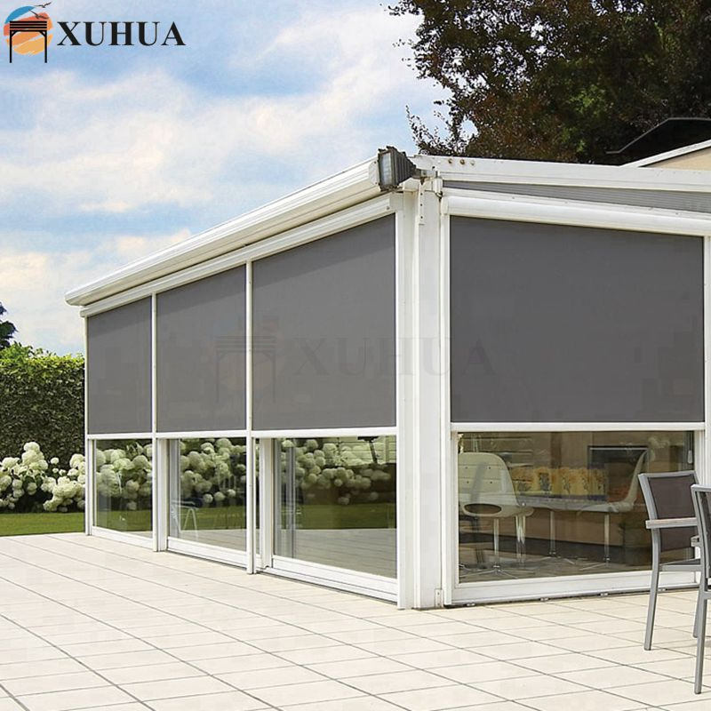 Xuhua Factory Waterproof Fabric Window Vertical Curtain Shutter Outdoor Roller Screen