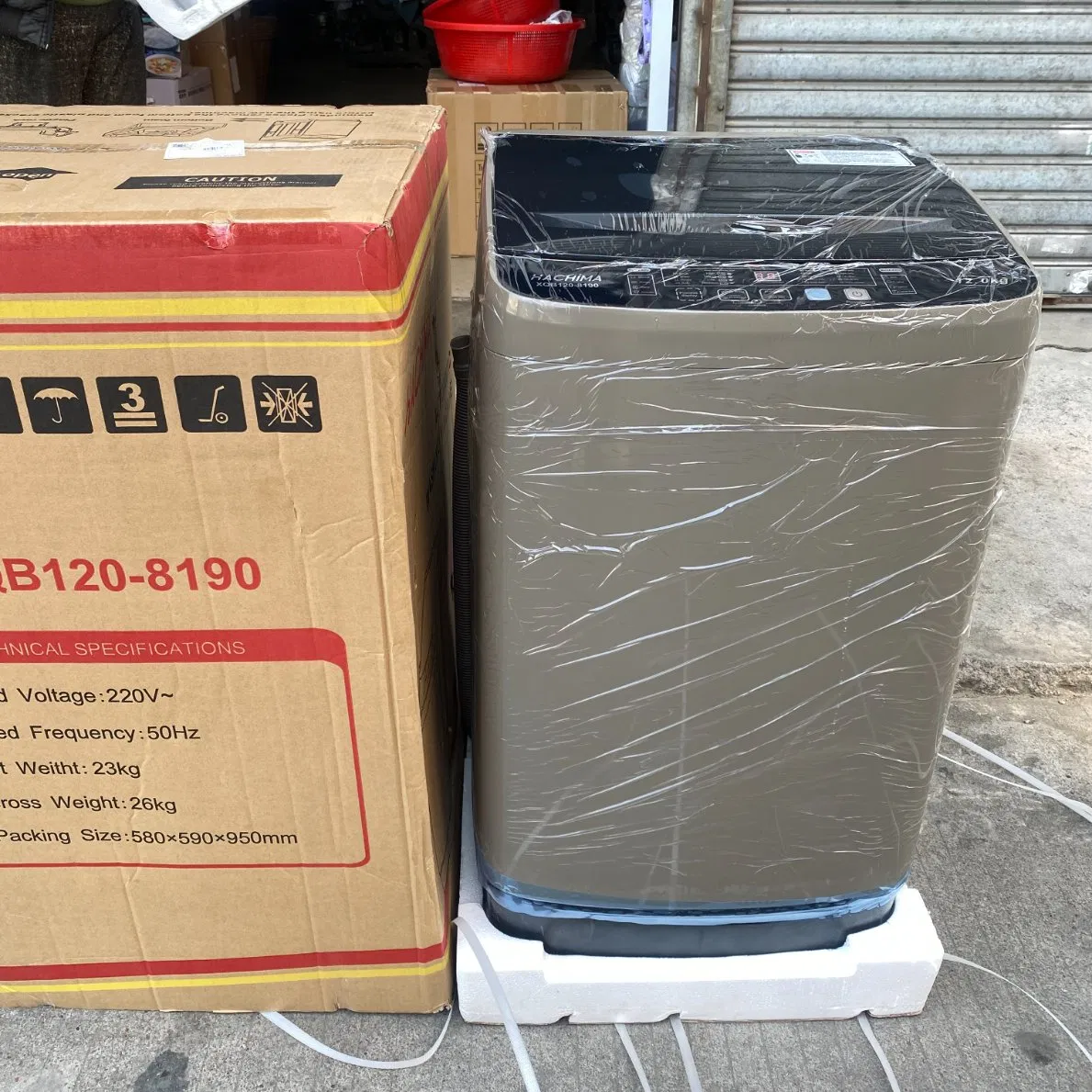 12kg Single Bucket Multi-Functional Household Drying Washing Machine Multifunction Steel Automatic Large Capacity Top Loading