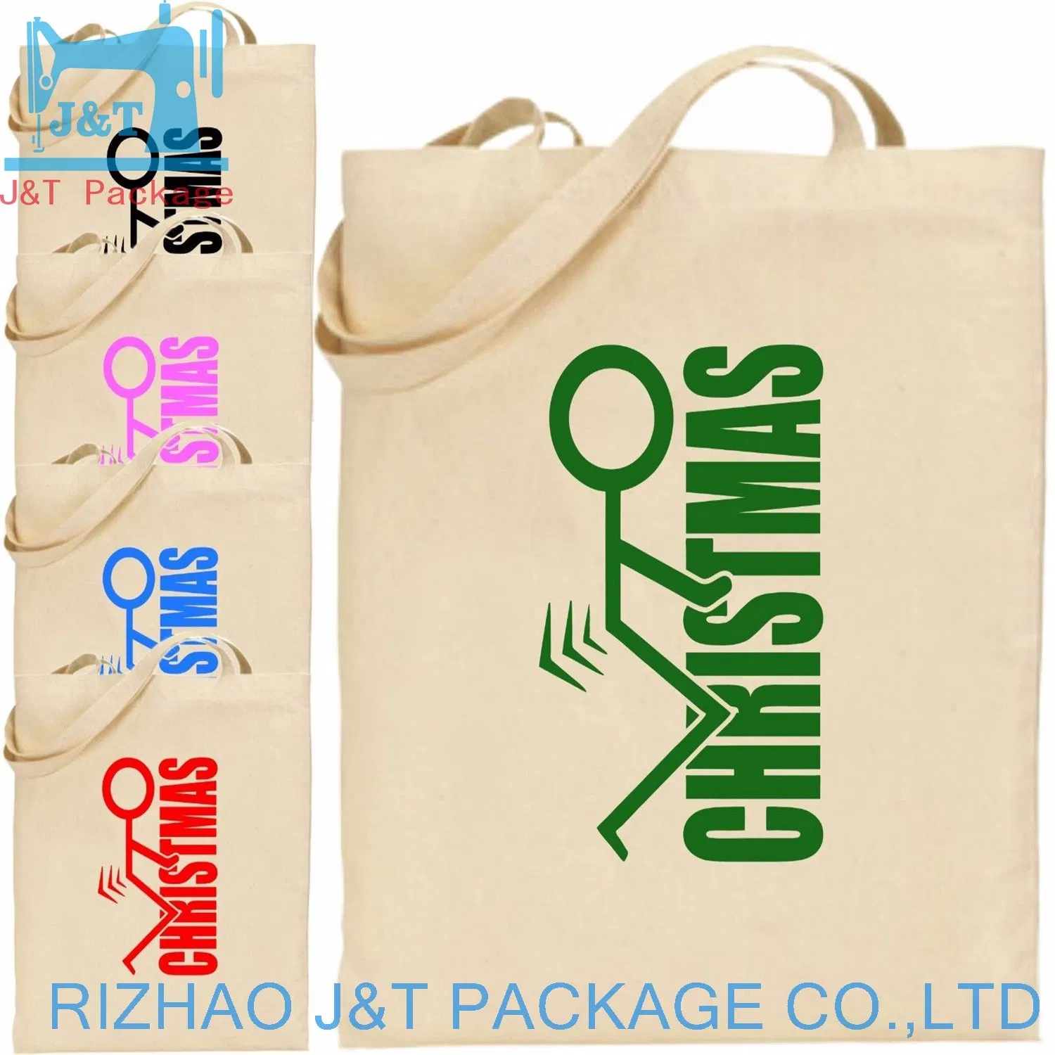Custom Brand Printed Large Cotton Shopper Tote Bag Vegetable Reusable Insulated Canvas Grocery Bag