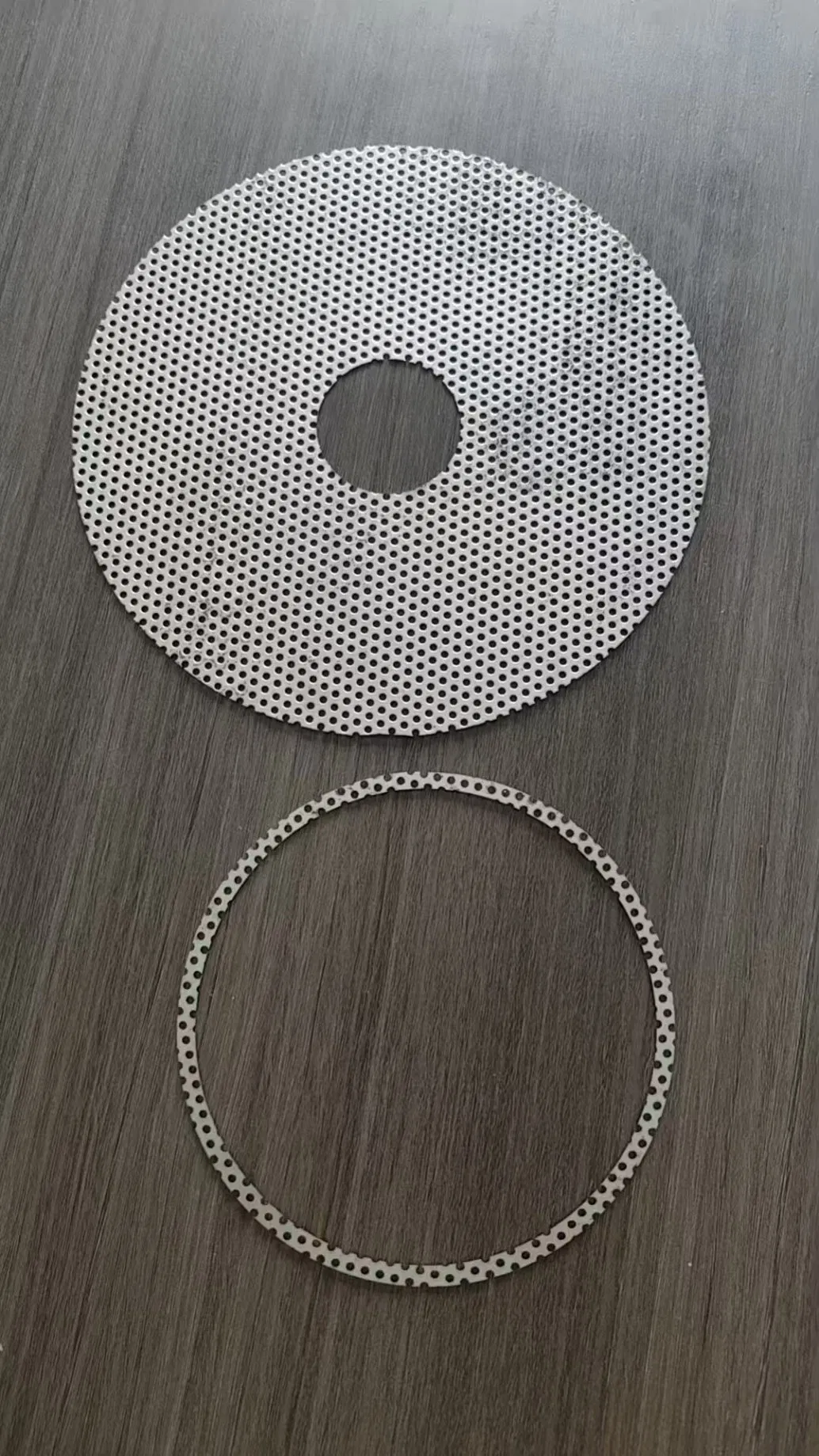 Stainless Steel 430 Perforated Metal Round Sheet Ring Shape