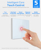 Home Automation System 868.4MHz Touch Screen 1gang 2gang Zwave Switch