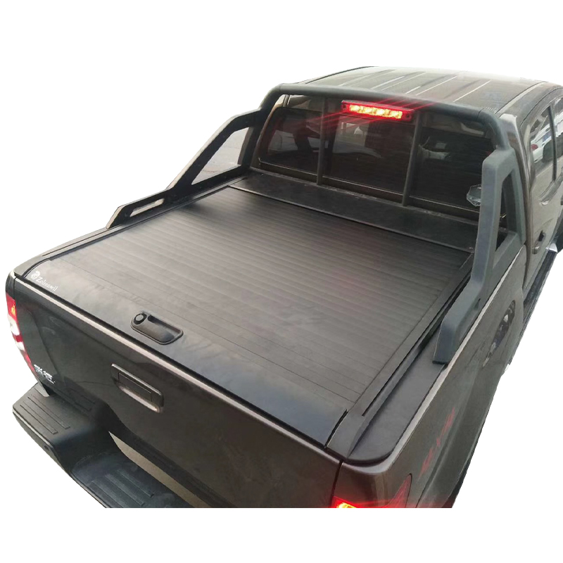 Zolionwil Pickup Back Cover Aluminum Manual Cover Tonneau for Isuzu Ruimai