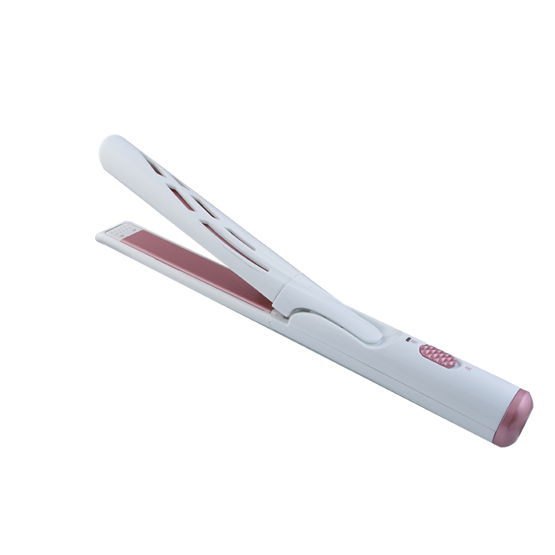 2 in 1 Fast Heating Flat Iron and Curling Hair Straightener