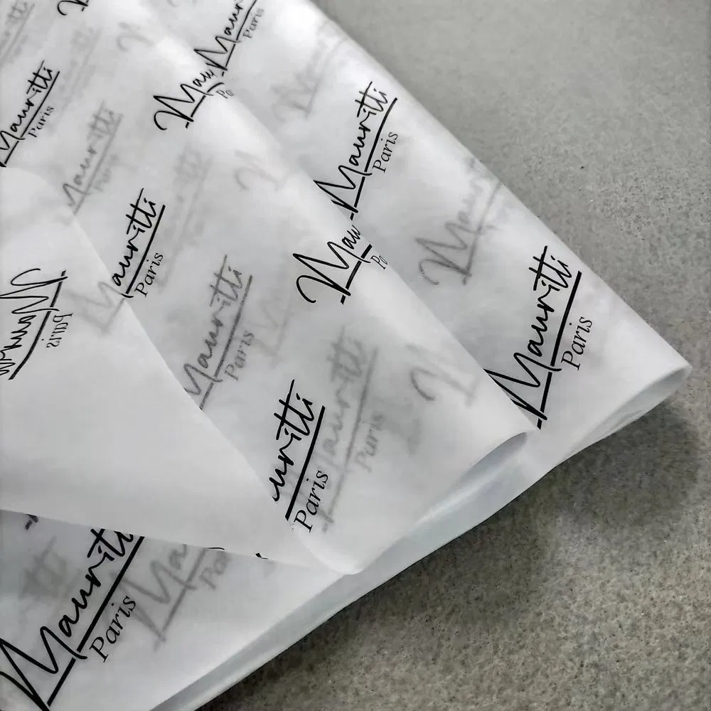 Custom Logo Tissue Paper for Gift Wrapping and Clothing Packaging