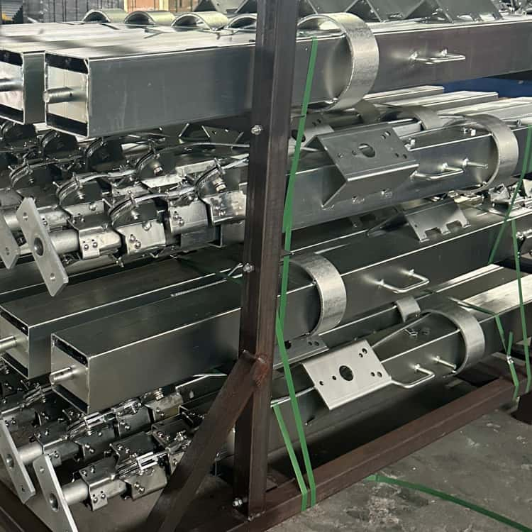Australian-Compliant Mobile Light Tower Chassis – OEM Steel Frame Supplier"