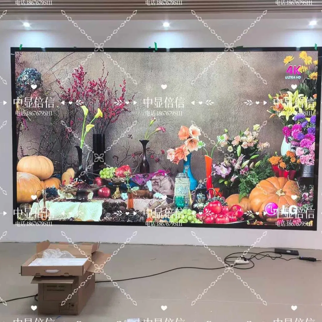 Factory Price LED Video Wall Advertising Digital Billboard Church Shopping Mall Full Color Indoor LED Display