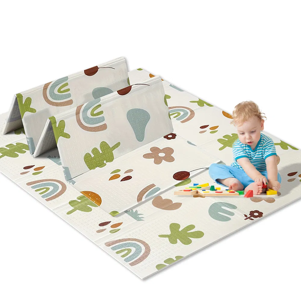 Toddler Playmat Thick Soft XPE Foam Crawling Mat Durable Safe En71 CE