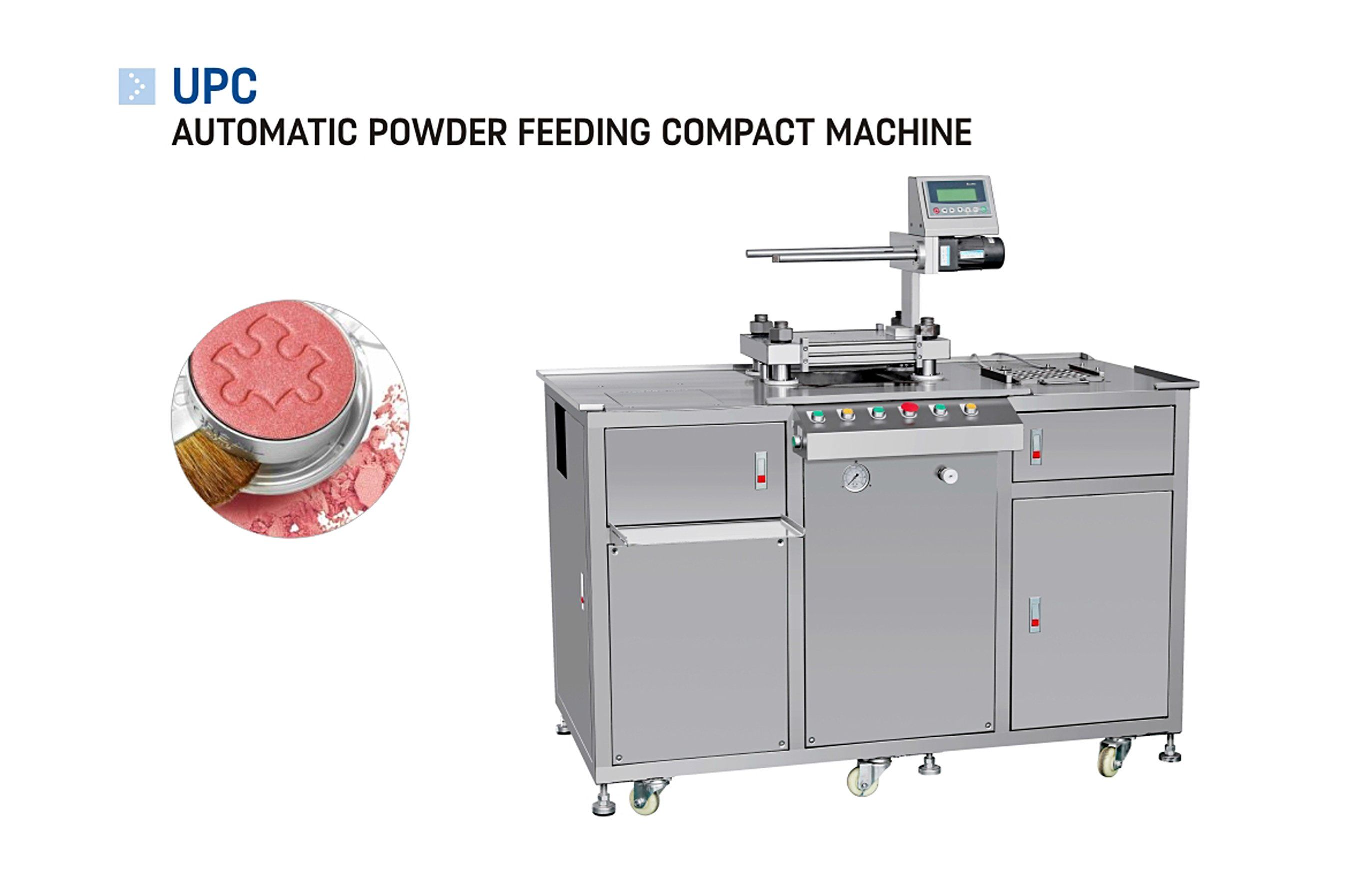 Eye Shadow Indie Makeup Production Cosmetic Pressing Tool Face Powder Powder Feeding Machines Powder Press