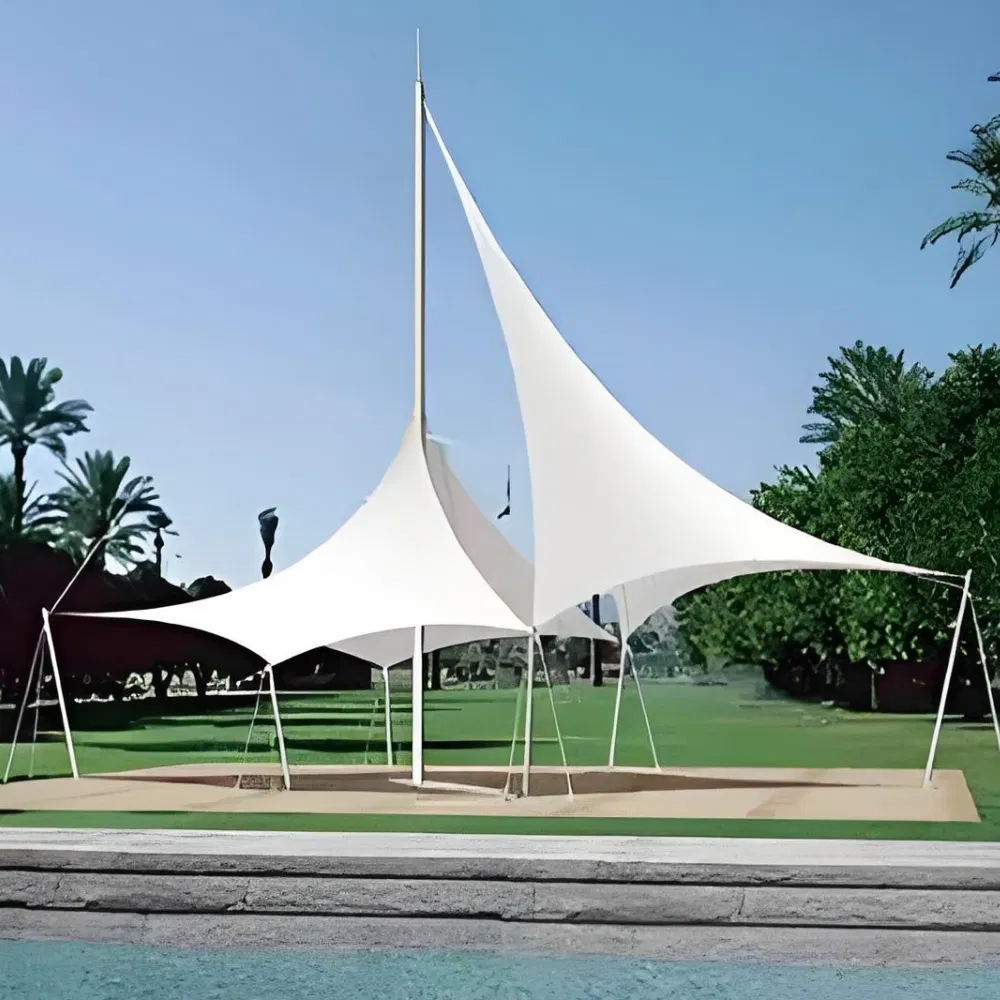 Membrane Structure for Bus Depot Roof, Bus Depot Membrane Canopy