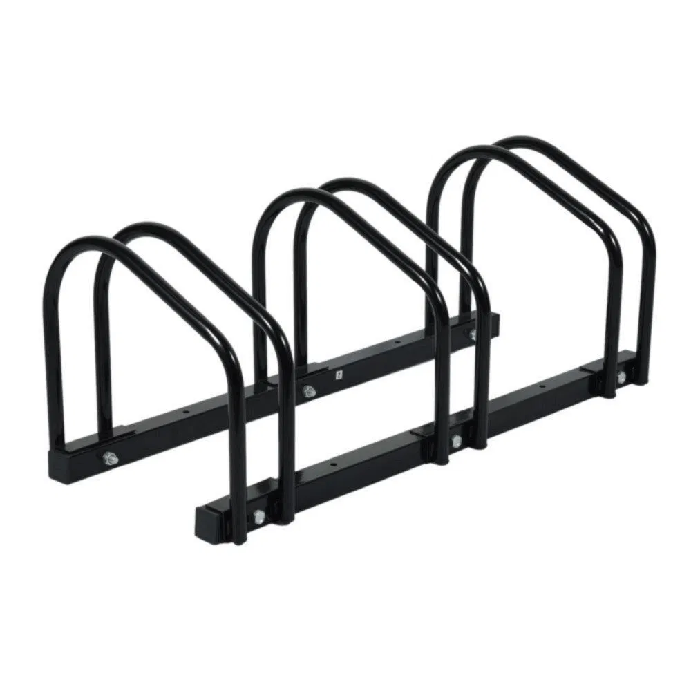 Expandable Screws Ground Fixation Long Service Life Carbon Steelloadable Parking Lot Bike Rack for by Fence