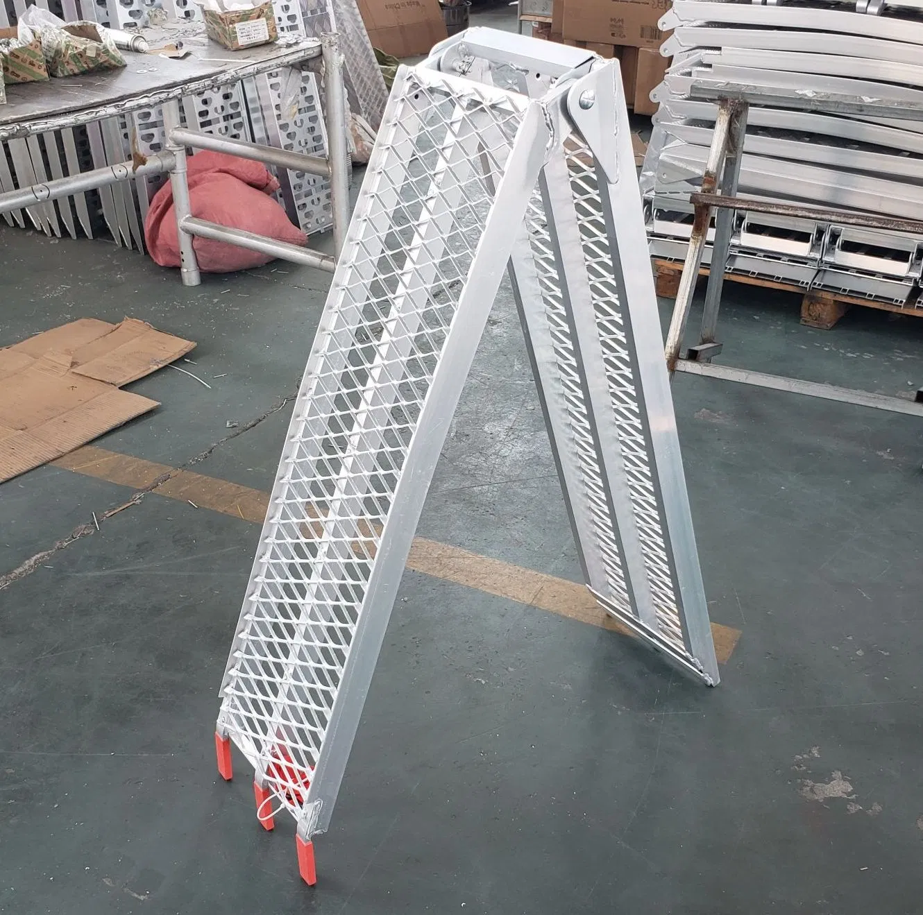 Aluminum Arch Ramps, Heavy-Duty Capacity, ATV/UTV/Golf Cart/Riding Lawn Mower Loading