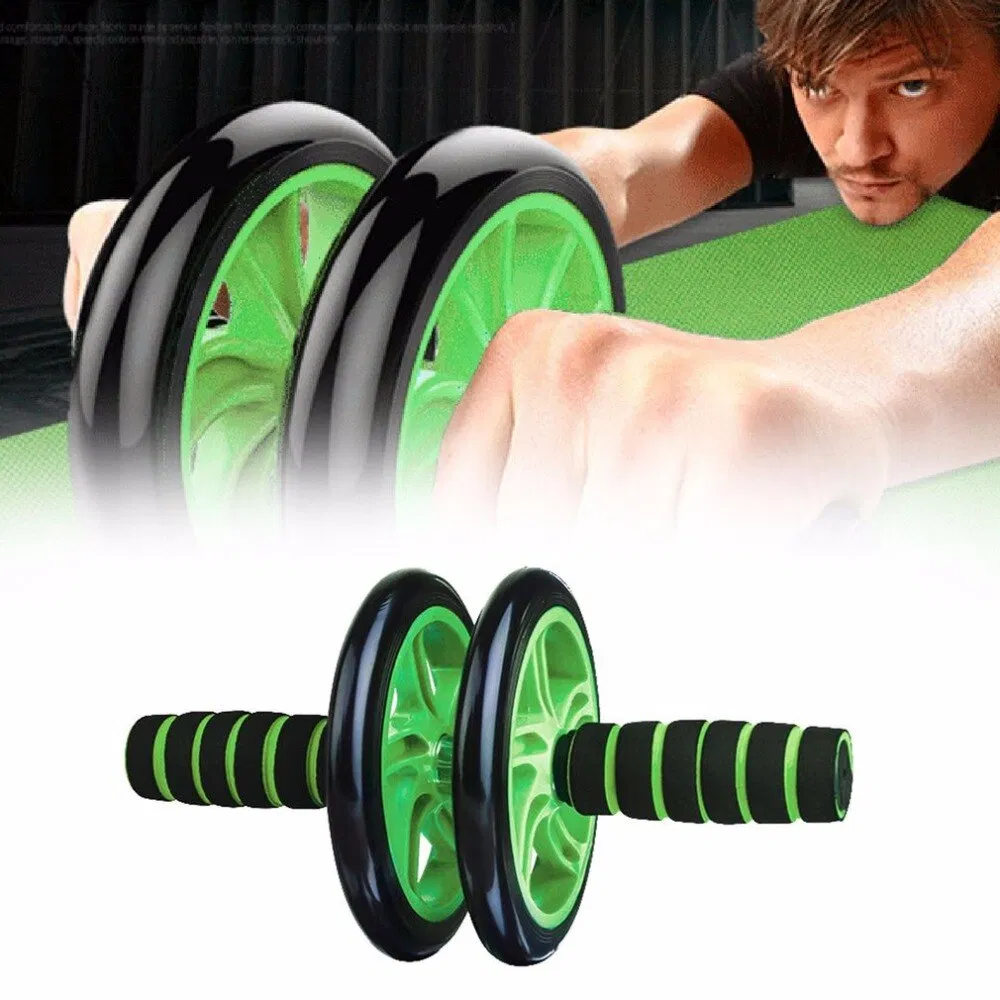 2022 OEM Abdominal Exercise Wheel Fitness Abdominal Wheel Dual Rolling Wheel
