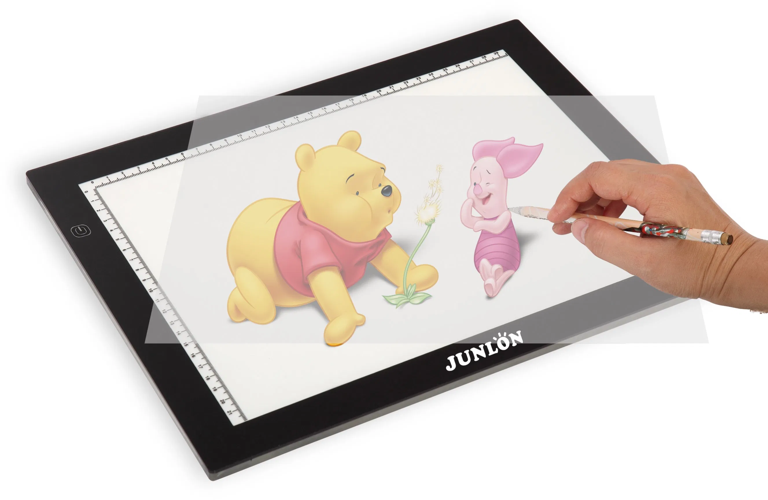 Children Educational Writing Board A4 Lighting Letter Picture Tracing Board Trace Pad Drawing Tablet