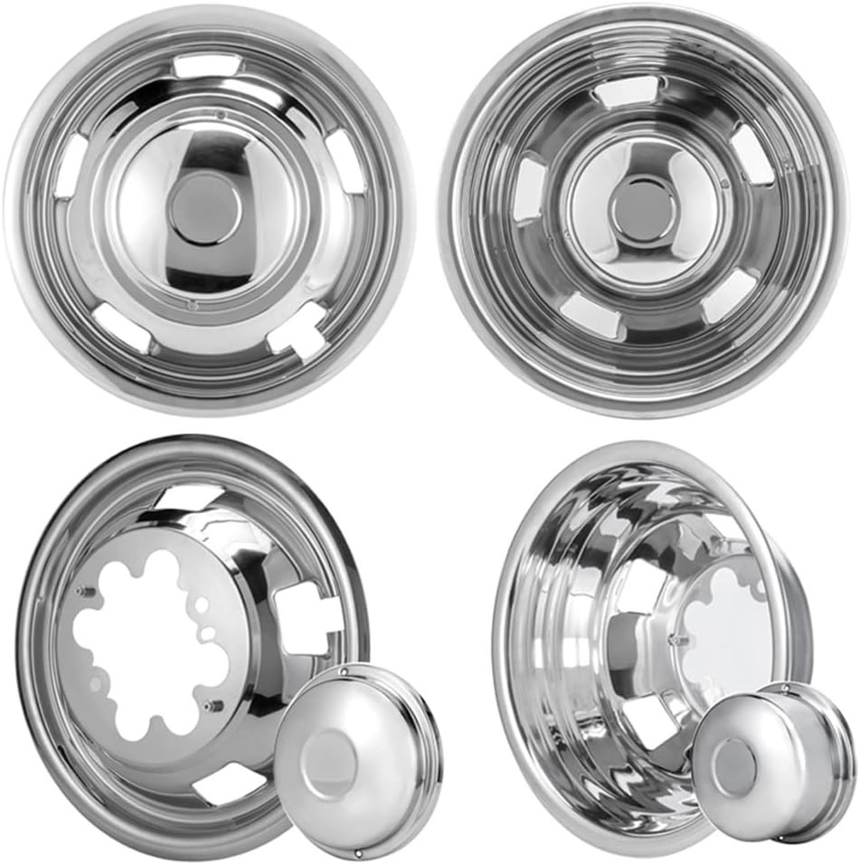 17" Wheel Simulators 4PCS Rear Split Style for 2003-2018 RAM 3500