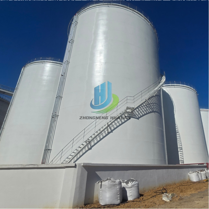 Industrial 10000 Ton Large Vertical Fuel Oil Water Storage Tank for National Grain Oil Depot Project