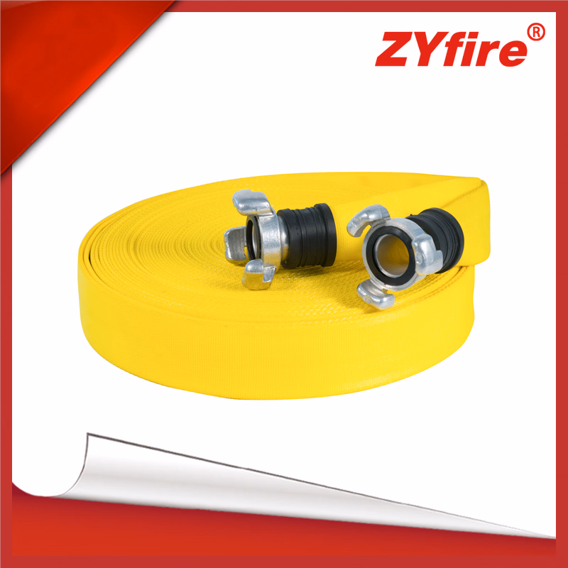 Zyfire Yellow Fire Hose/Single Jacket Fire Hose