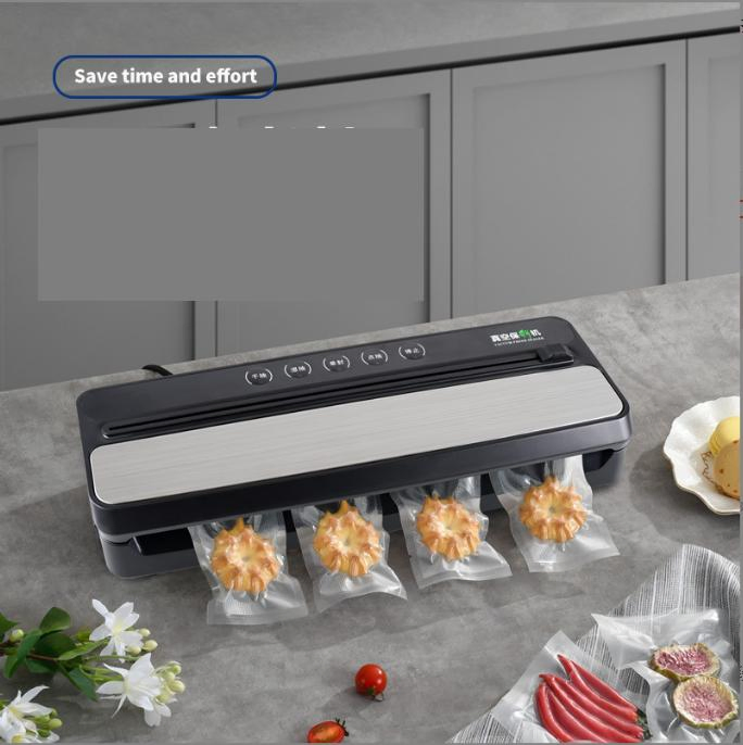 Home Appliance Portable Stainless Steel Kitchen Vacuum Sealer for Food Storage