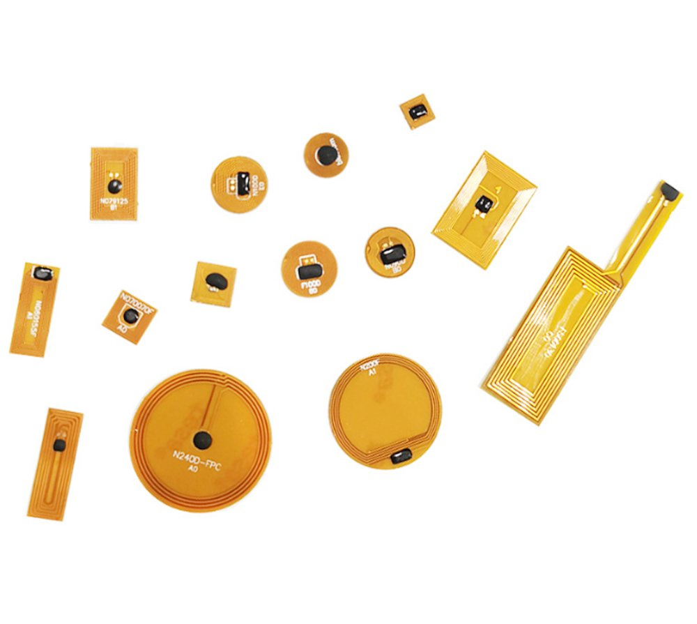 FPC Anti-Metal Electronic Label Waterproof NFC Small Circle Electronic Label Flexible PCB