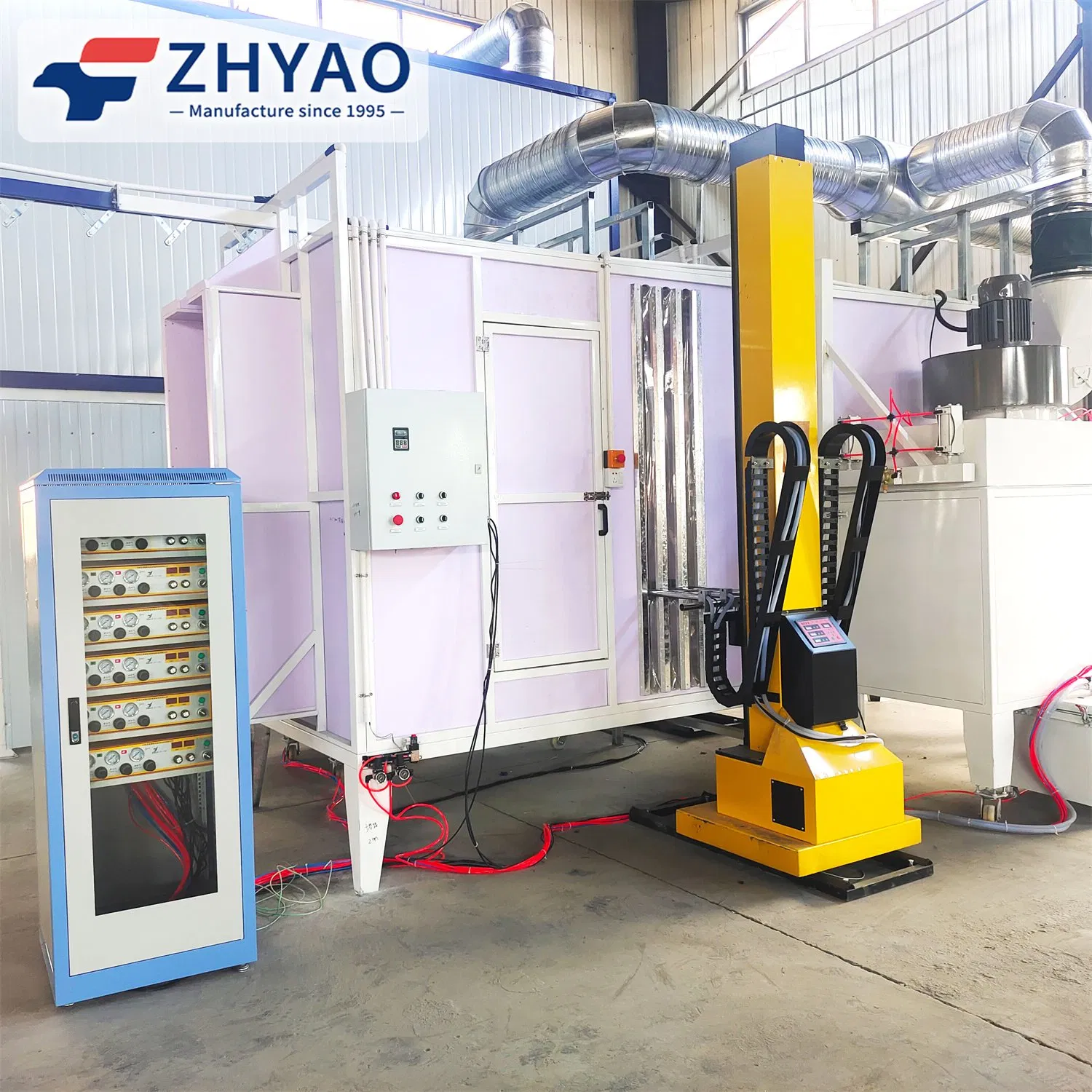 Stable and Economical Fast Color Change Powder Coating Booth Manufacture