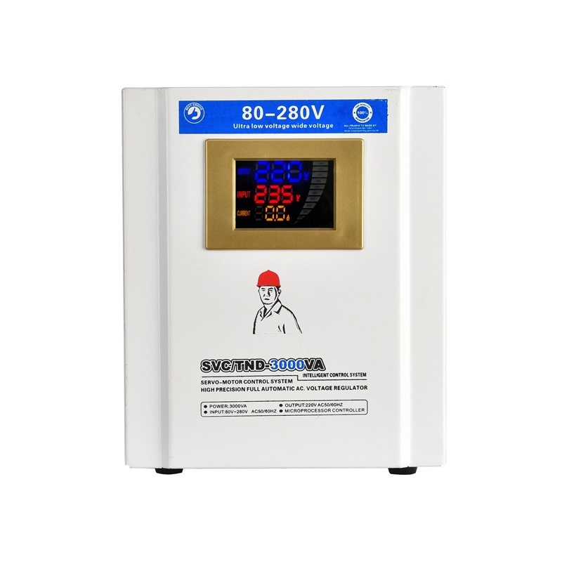 SVC/Tnd Servo Motor Voltage Regulator Digital Automatic High-Precision Voltage Stabilizer