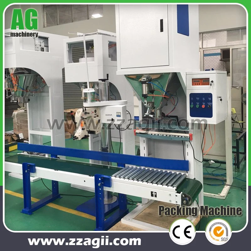 5kg 10kg 15kg 20kg 25kg Heat Sealing or Stitching Rice Packing Machine