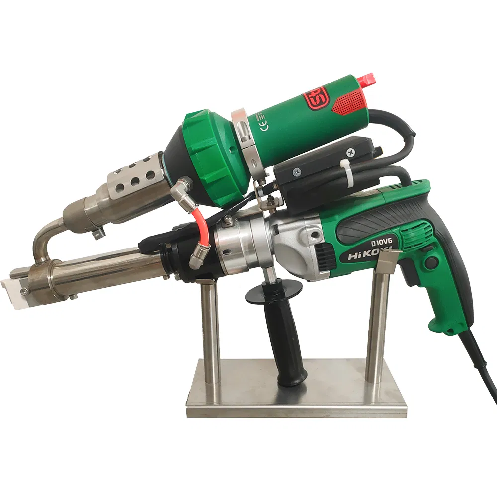 PP/HDPE/PPR/ HDPE Geomembrane Hand Held Hot Air Extrusion Welder Plastic Welding Machine Extrusion Welder