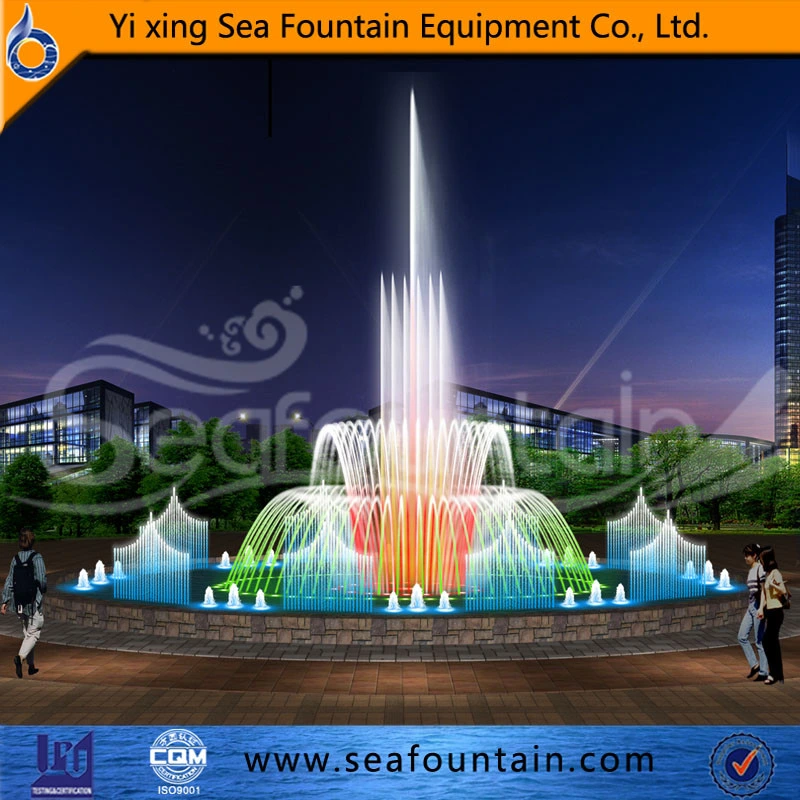 Outdoor Dimeter 8m Pool Music Fountain