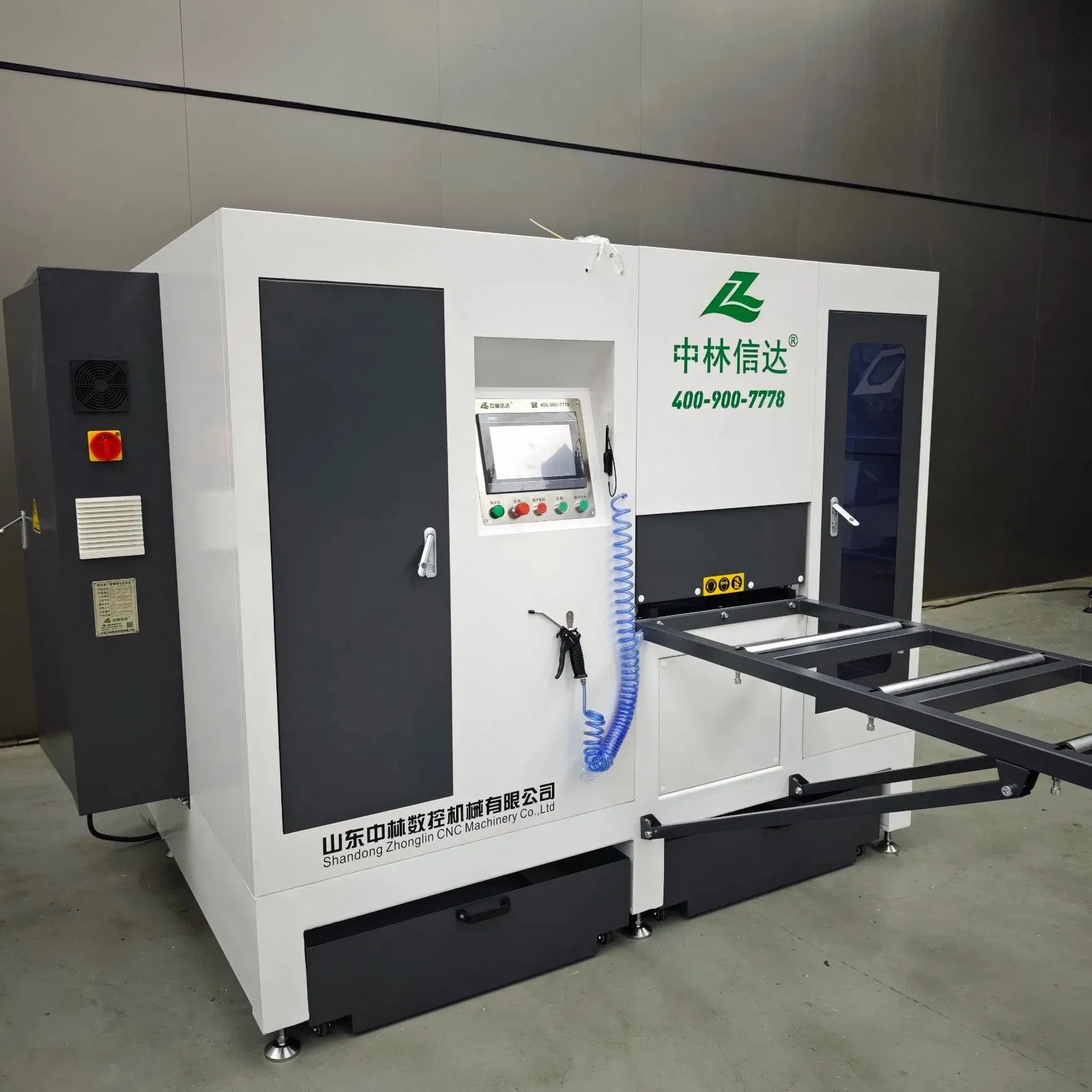 3+1 CNC Automatic Carbon Steel High-Precision End-Milling Machine Doors and Windows