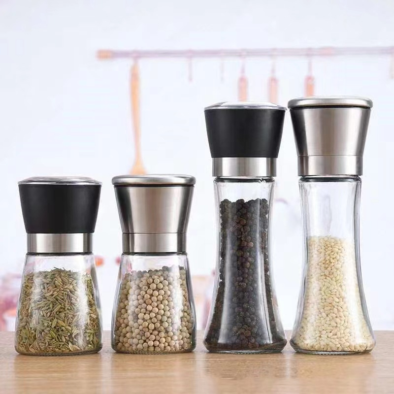 Customized No Electricity Hand Crank Spice Grinder for Home Kitchen