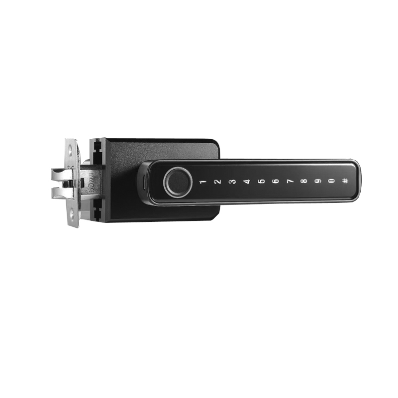 Glass Door Alu. Alloy Intelligent Door Lock with 60-70mm Latch