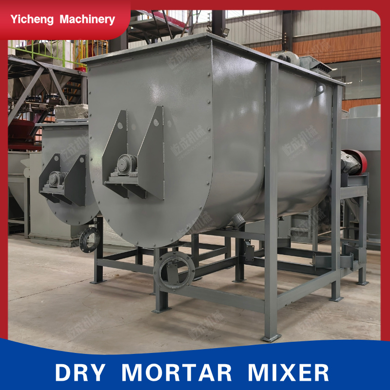 Single-Axis Ribbon Mixer, Putty Powder Gypsum Mortar Mixer, Dry Mortar Mixer