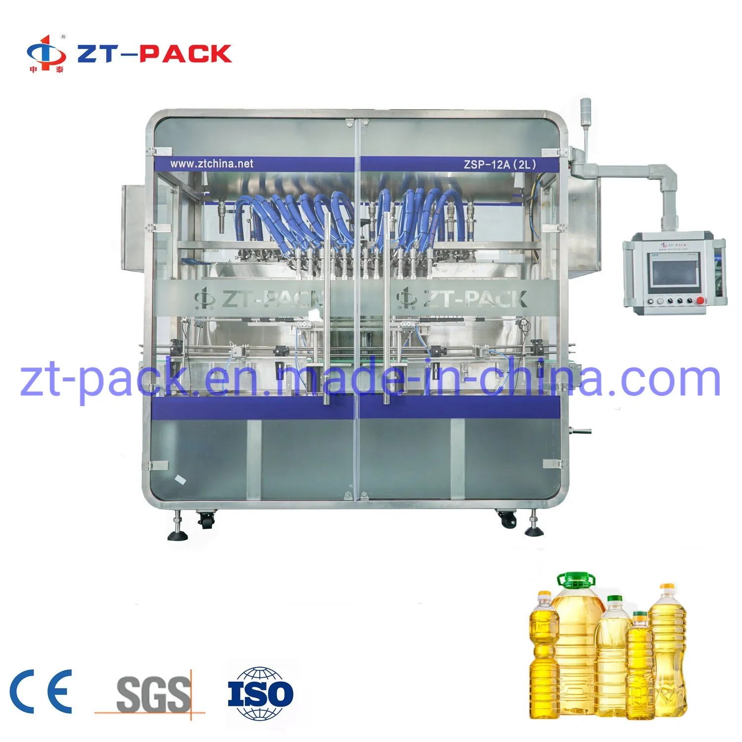 Sunflower Oil Machine for Bottle Production Packing Line Filling Machine