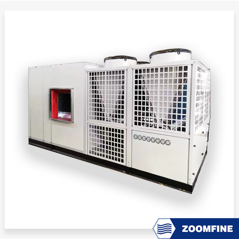 Hotel Air Conditioning System 130kw Refrigeration Air Cooled Chiller