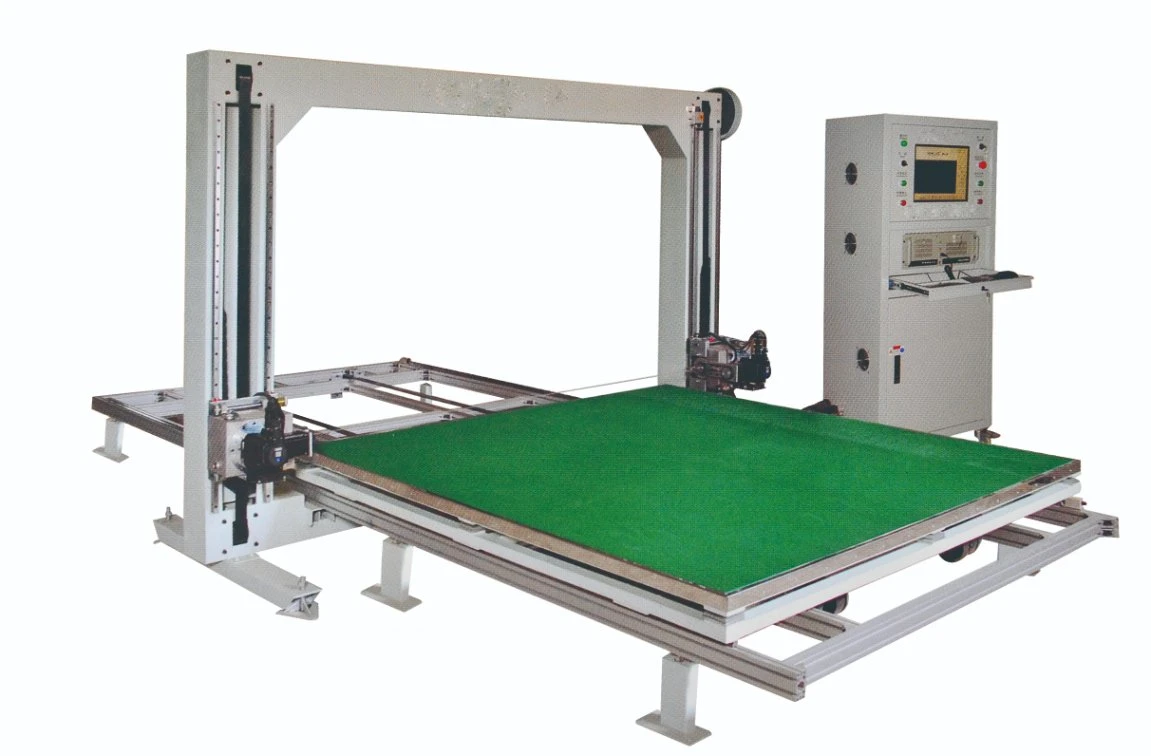 Horizonta Table Turnable PU Foam, Expanded Polyethylene, Ethylene-Vinyl Acetate CNC Contour Cutting Machine