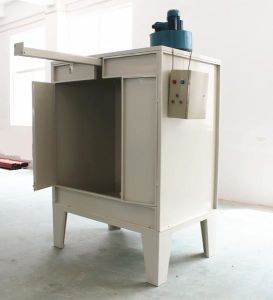 Hongyuan Small Size Lab Use Powder Coating Spray Booth