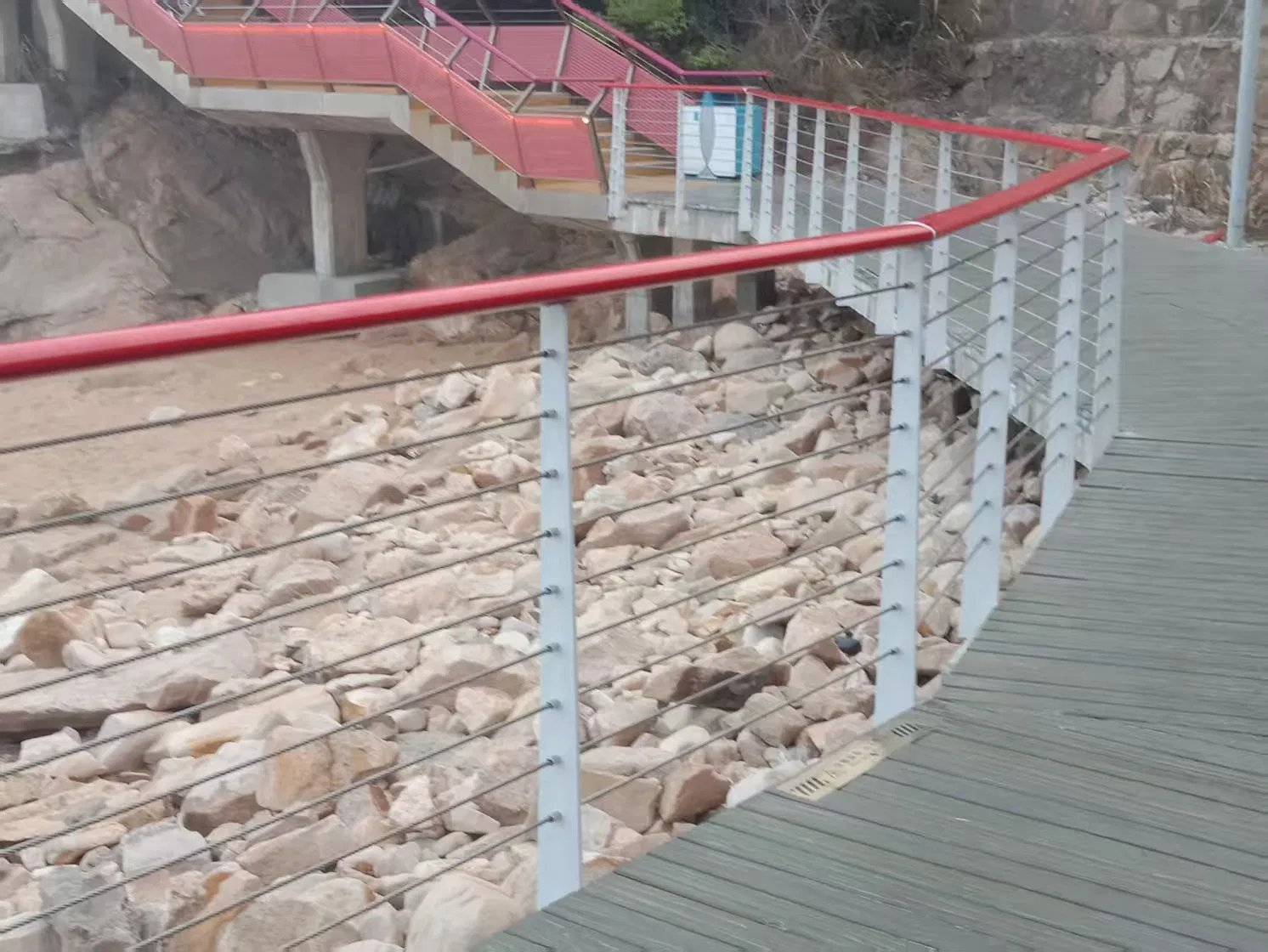 River Guardrail with Light - High-Quality Bridge Guardrail From Zhejiang
