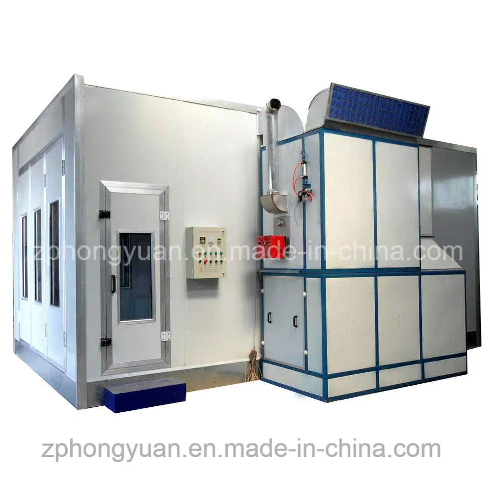 Hongyuan Automotive Spray Booth with Gas Burner Italy Riello Brand